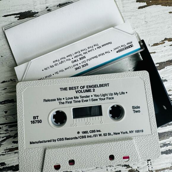 Engelbert Humperdinct: The Best of Engelbert Vol. 2 (Cassette, 1982 CBS Records) - Picture 4 of 7